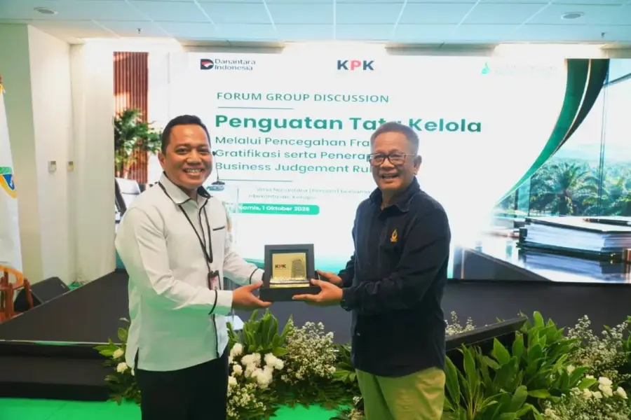 Perkuat Tata Kelola dan Pencegahan Fraud, Agrinas Palma Nusantara Gandeng KPK dalam FGD Business Judgement Rule