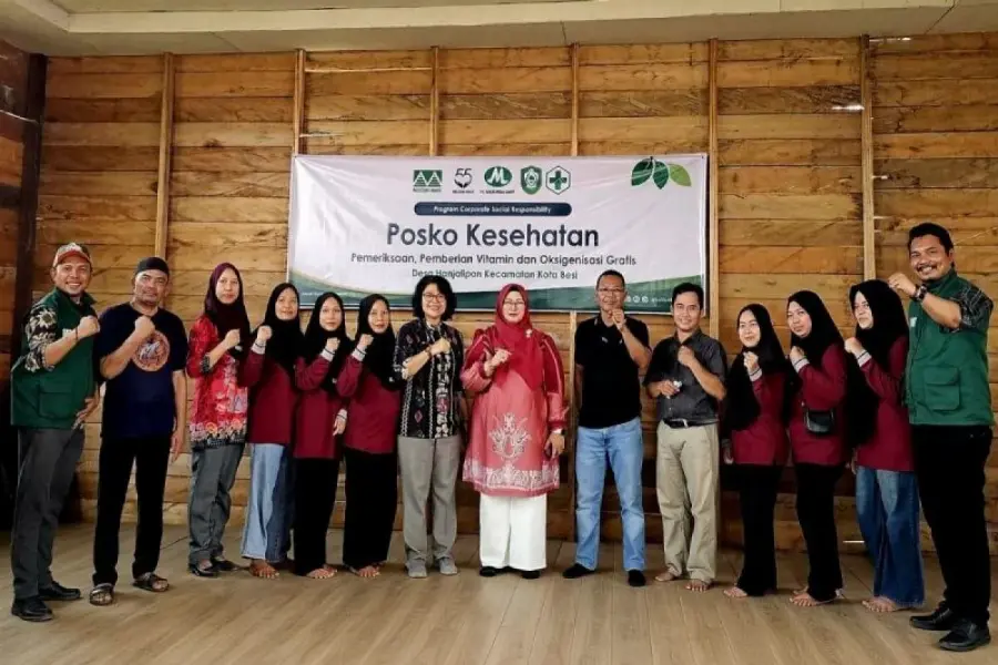 Bantu Warga Terdampak Kabut Asap Karhutla, PT MAS Buka Dua Posko Kesehatan Gratis di Kotawaringin Timur