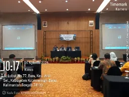 Perkuat Pencegahan Karhutla, DLH Kobar Ikuti Inventarisasi Karakter Ekosistem Gambut